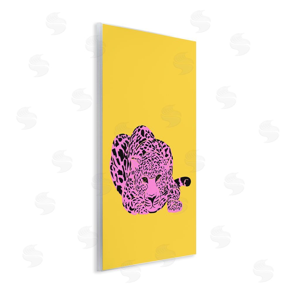 House of Lulu Pop Style Leopard Wall Plaque Art Print