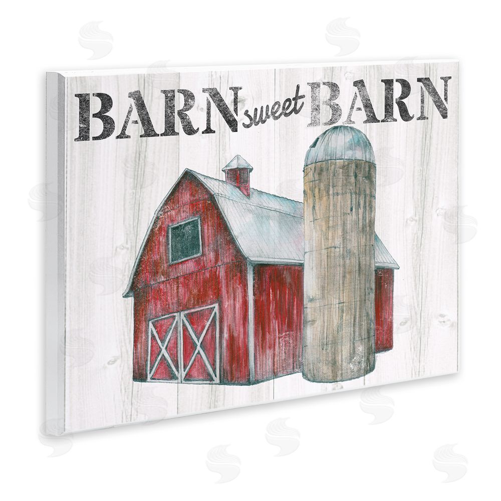 Studio 731 rep. Levison Designs Sweet Barn Rustic Phrase Wall Plaque Art Print