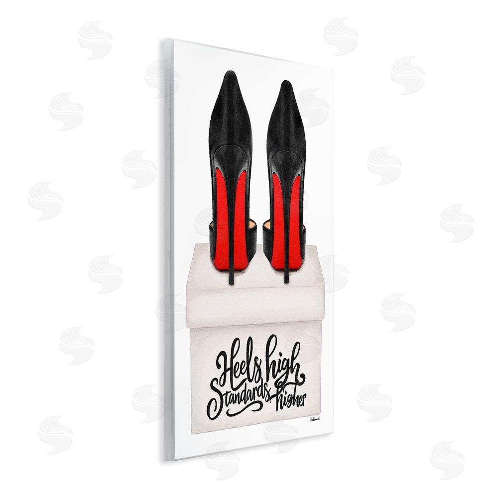 Amanda Greenwood Heels High Standards Higher Wall Plaque Art Print