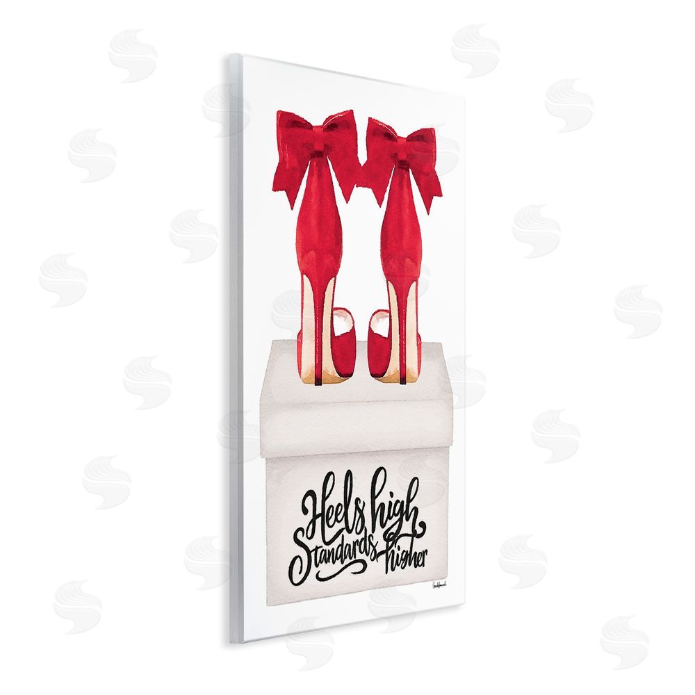 Amanda Greenwood High Standards Red Heels Wall Plaque Art Print