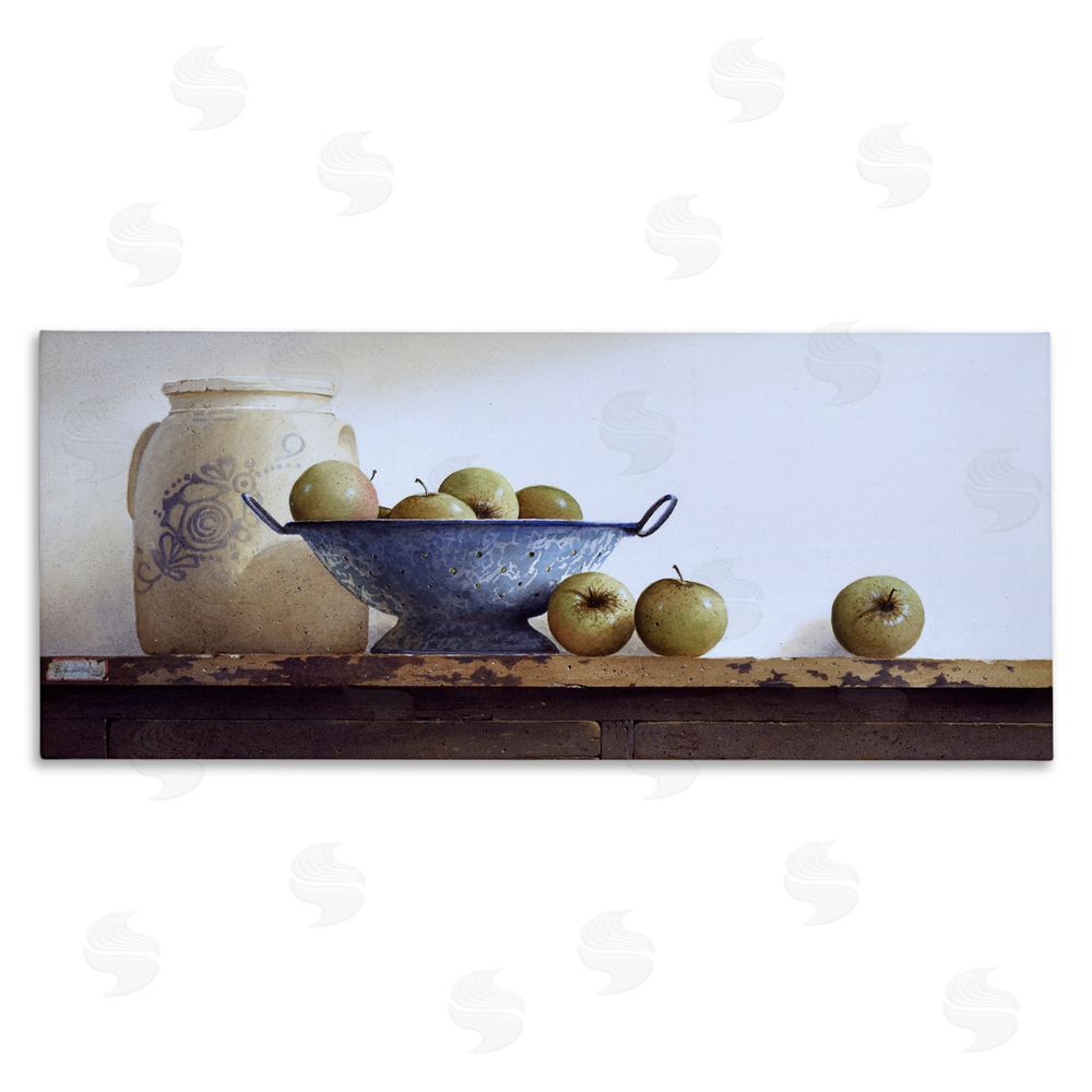 Ray Hendershot Country Fruit Still Life Stretched Canvas Wall Art Print