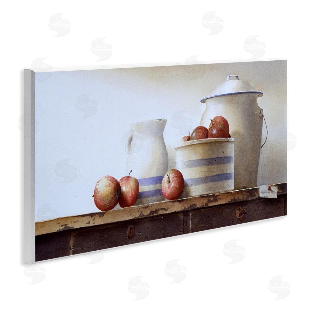 Ray Hendershot Farmhouse Apples Still Life Wall Plaque Art Print
