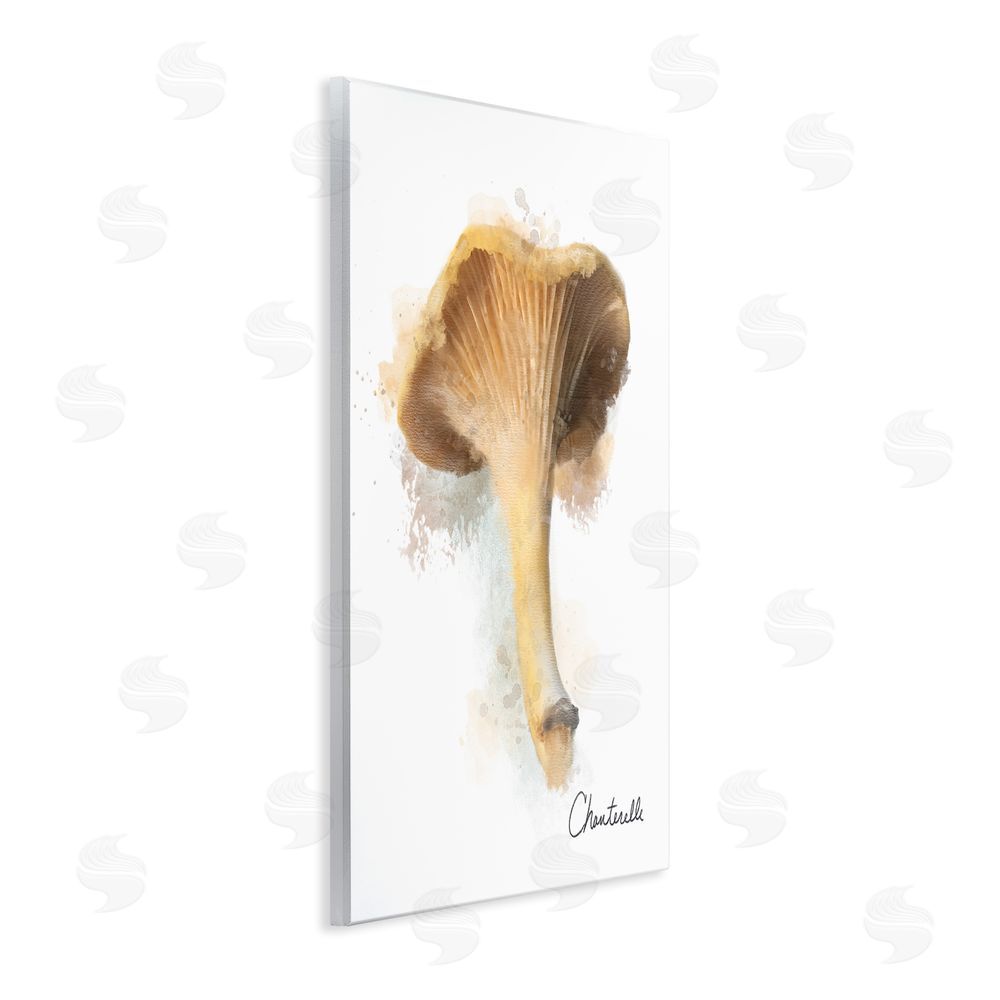 Matthew Piotrowicz Abstract Chanterelle Mushroom Wall Plaque Art Print