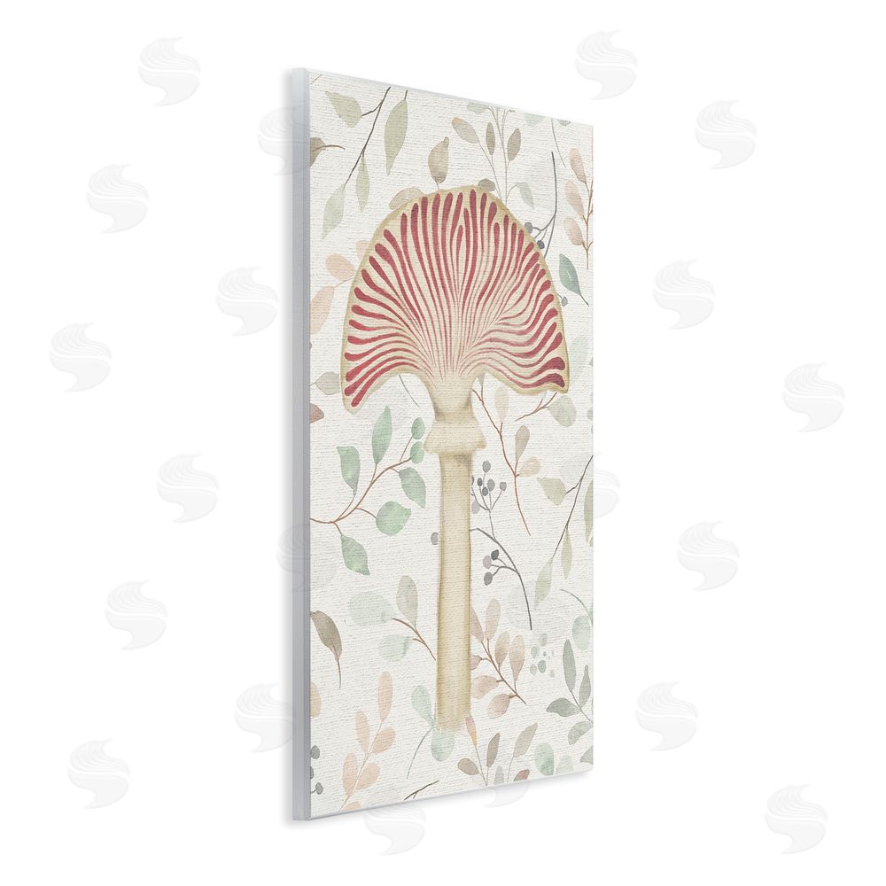 Stupell Studio Soft Botanicals & Mushroom Wall Plaque Art Print