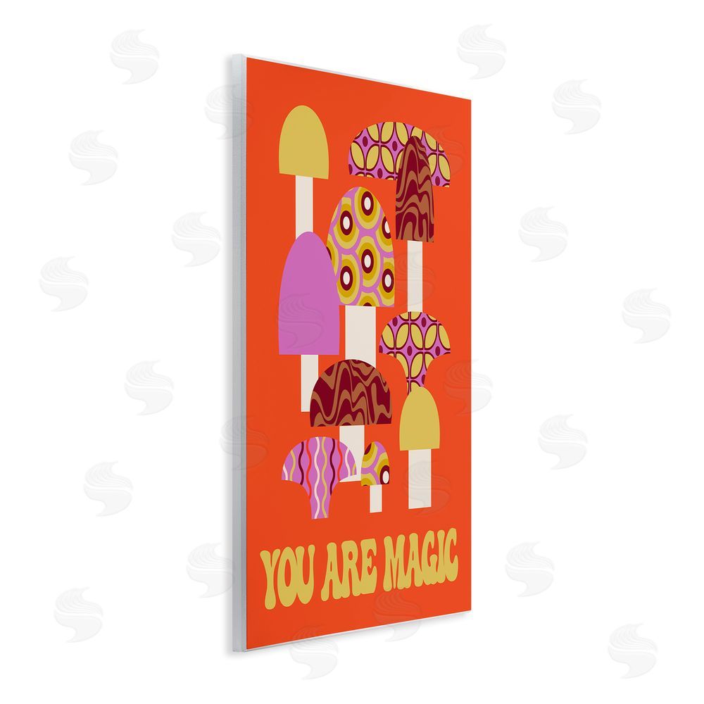 Stupell Studio You Are Magic Mushrooms Wall Plaque Art Print