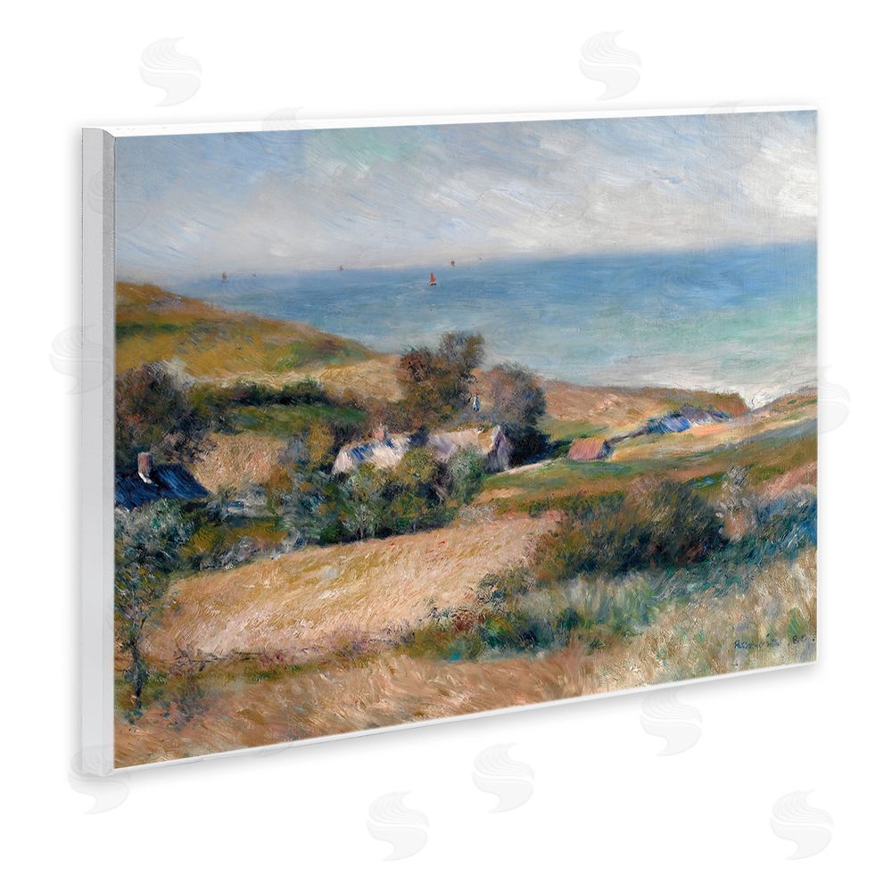 A. Renoir Nautical Countryside Cottage Wall Plaque Art Print