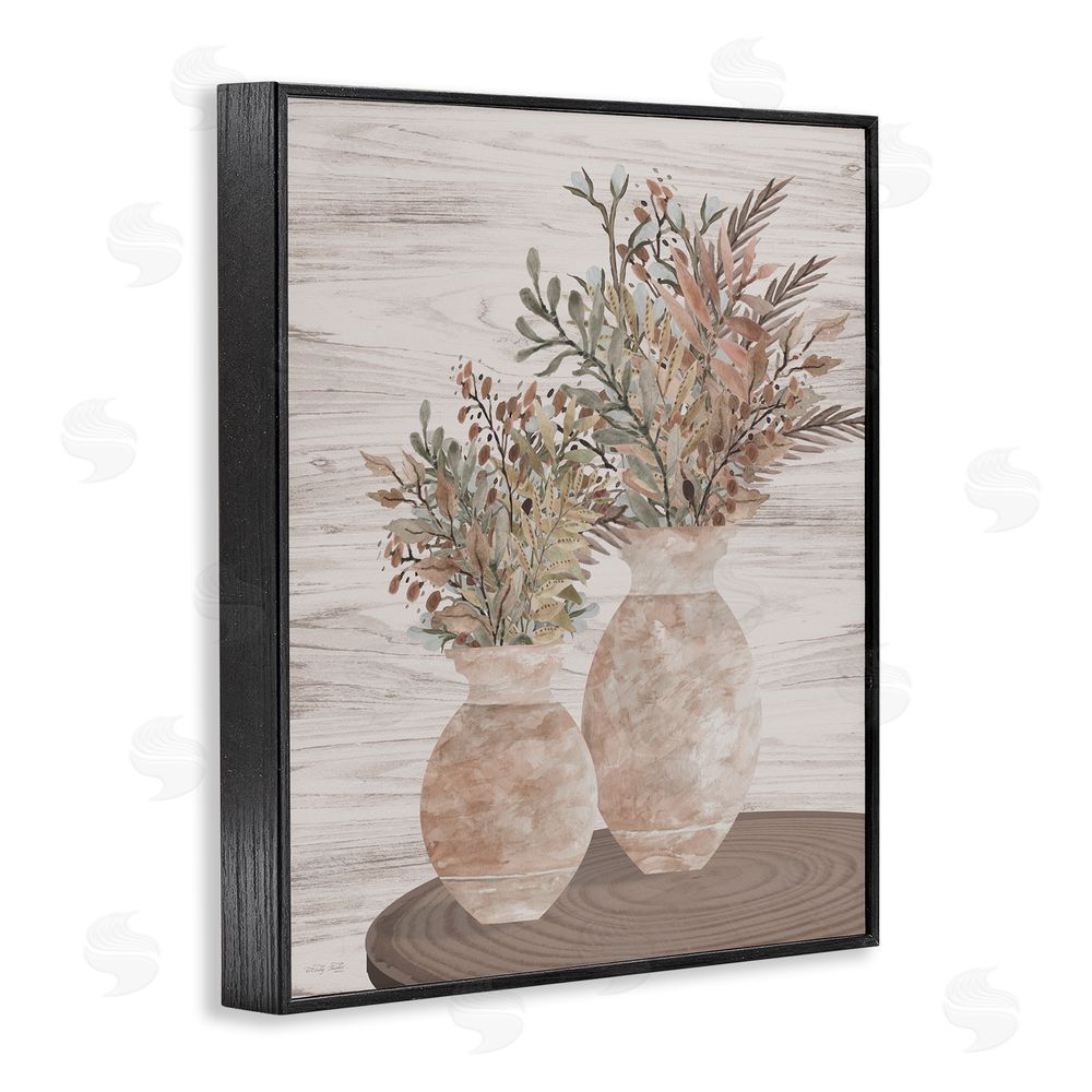 Cindy Jacobs Modern Farmhouse Blooms Black Framed Giclee Wall Art Print