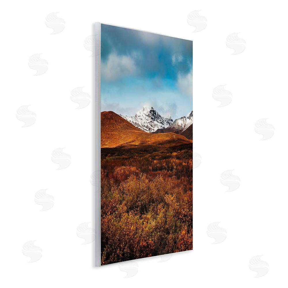 Daniel Sproul Icy Mountain Landscape Wall Plaque Art Print