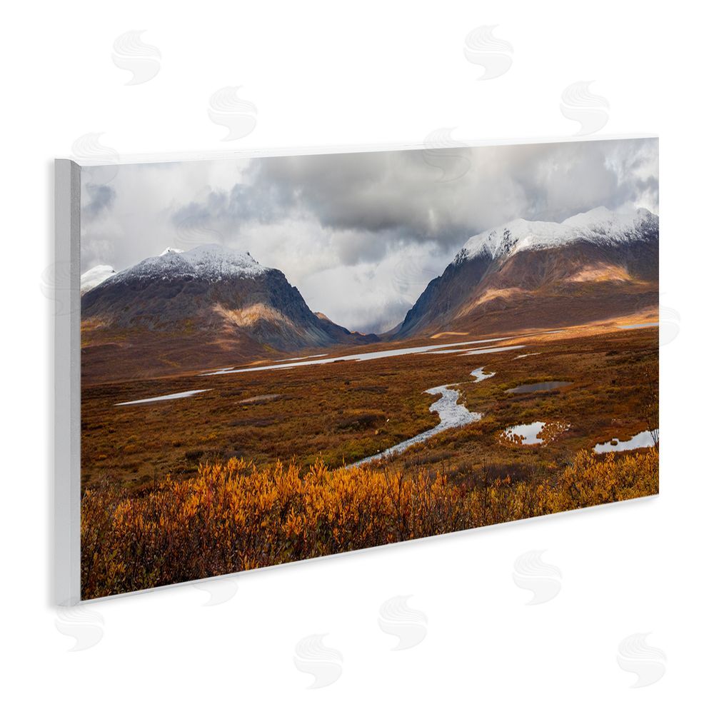 Daniel Sproul Distant Snowy Peaks Wall Plaque Art Print