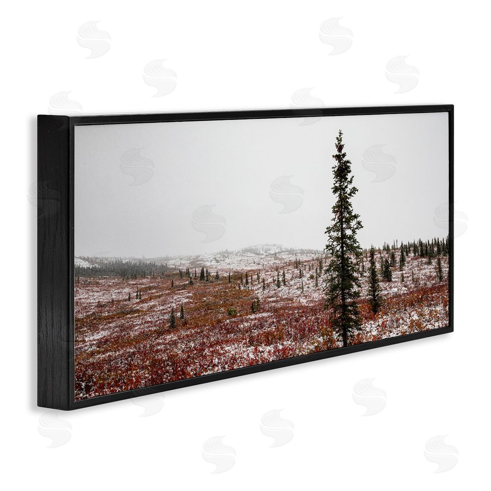 Daniel Sproul Tall Pine Landscape Black Framed Giclee Wall Art Print
