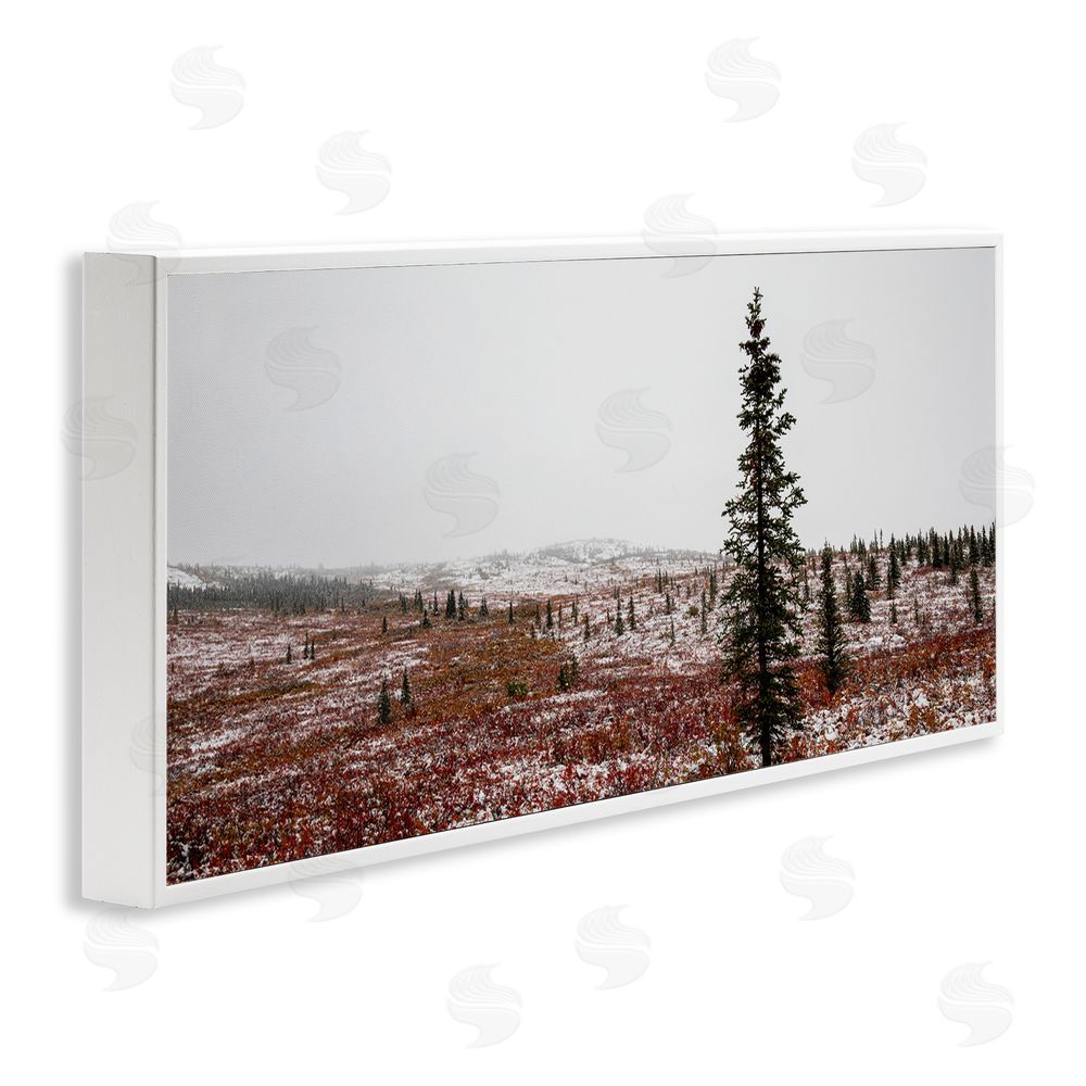 Daniel Sproul Tall Pine Landscape White Framed Giclee Wall Art Print