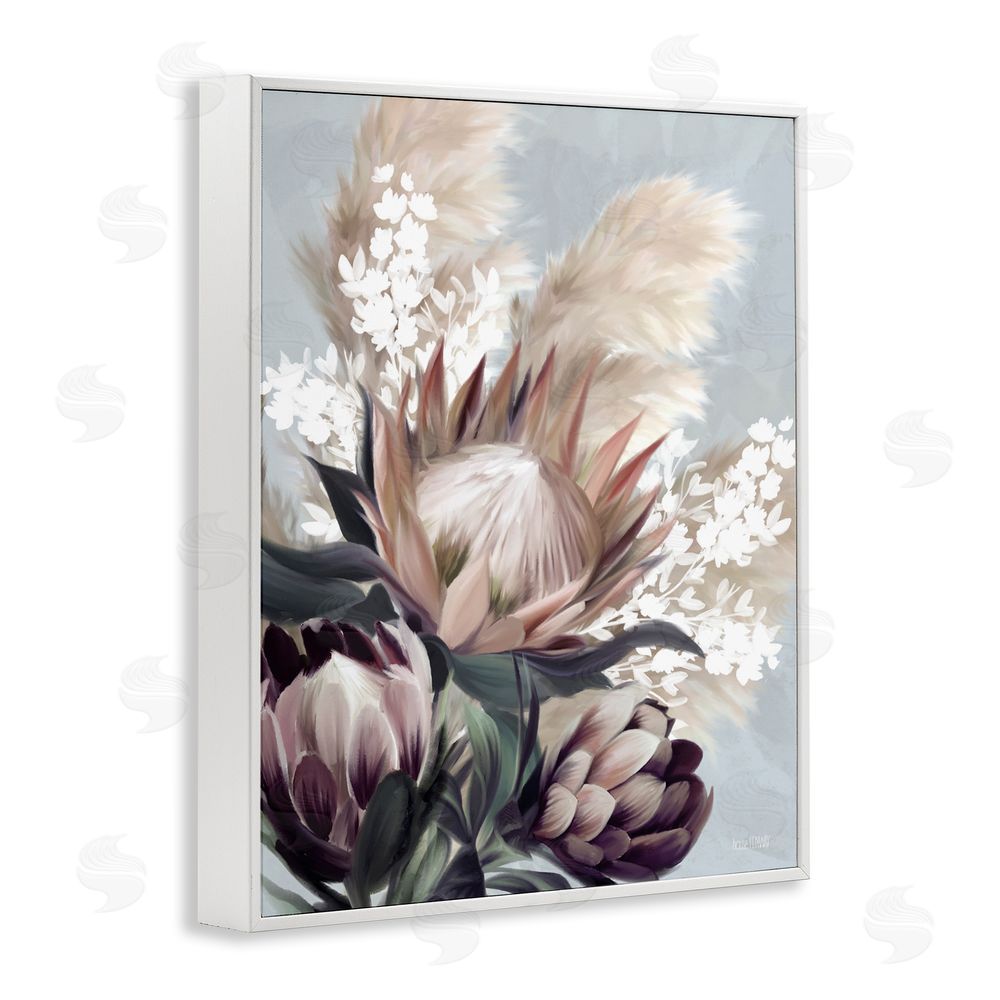 House Fenway Close Up Country Plants White Framed Giclee Wall Art Print