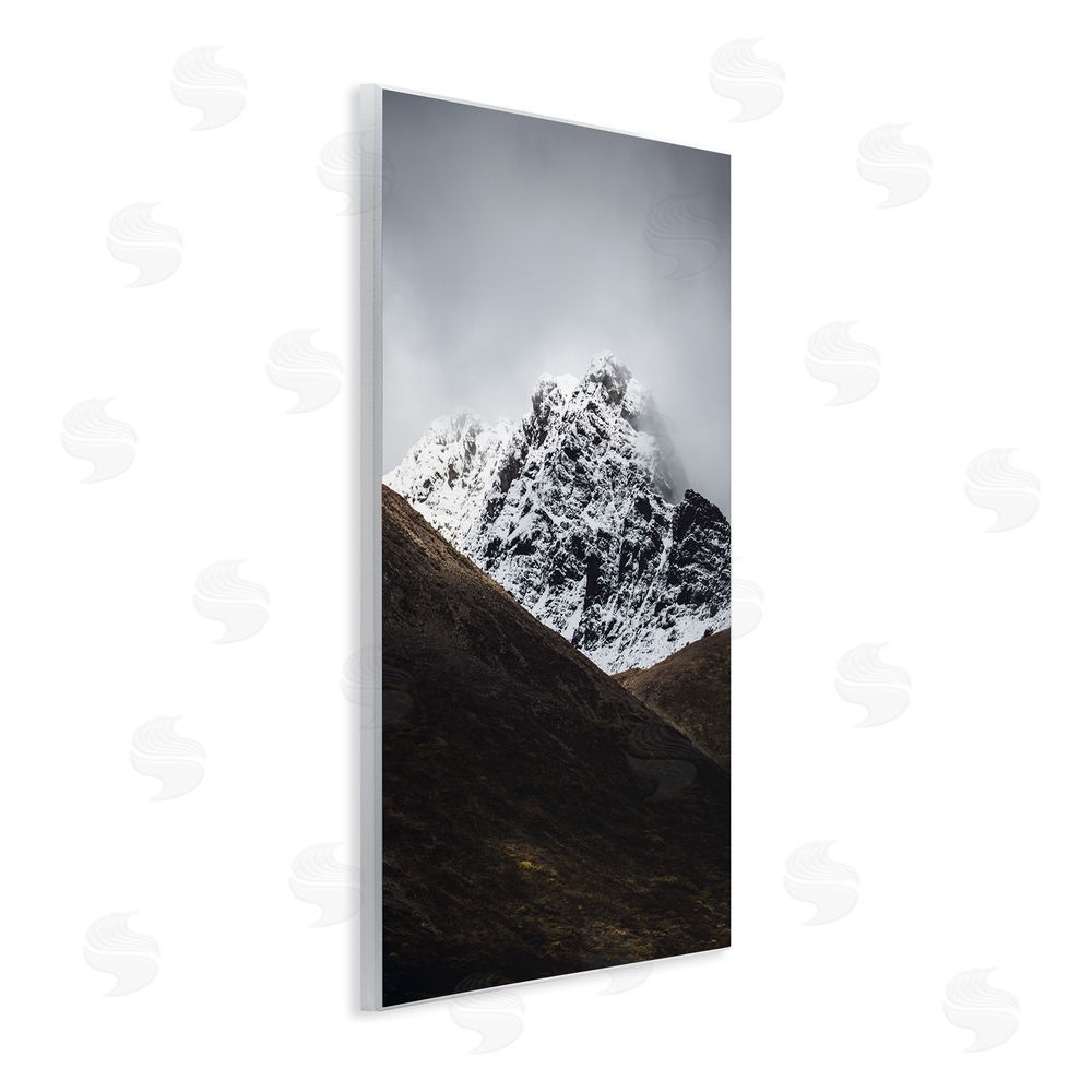 Daniel Sproul Icy Mountain Valley Wall Plaque Art Print