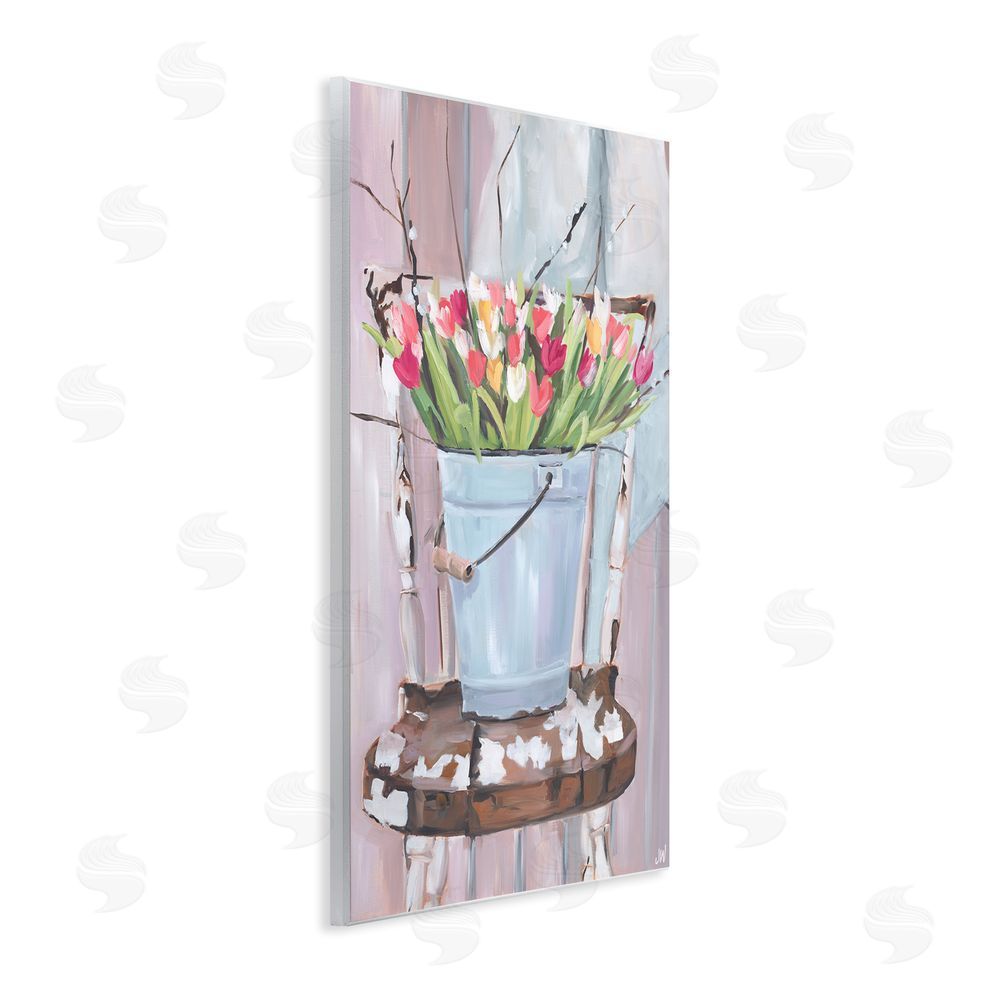 Jenny Westenhofer Tulip Bouquet Still Life Wall Plaque Art Print