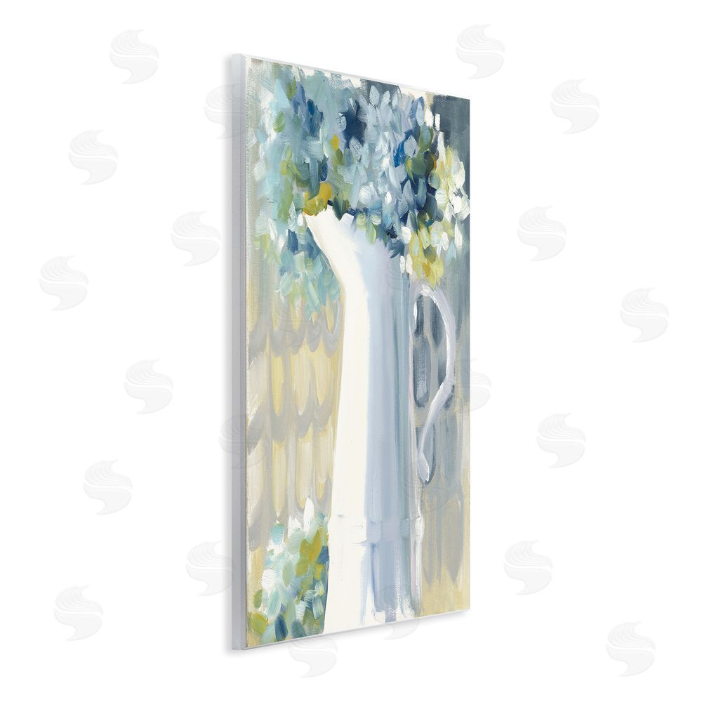 Jenny Westenhofer Abstract Hydrangeas in Jug Wall Plaque Art Print