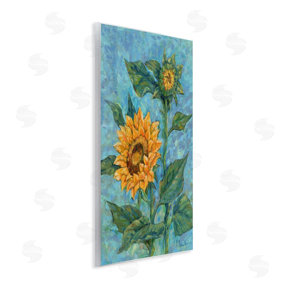 Paul Brent Classic Style Sunflower Buds Wall Plaque Art Print