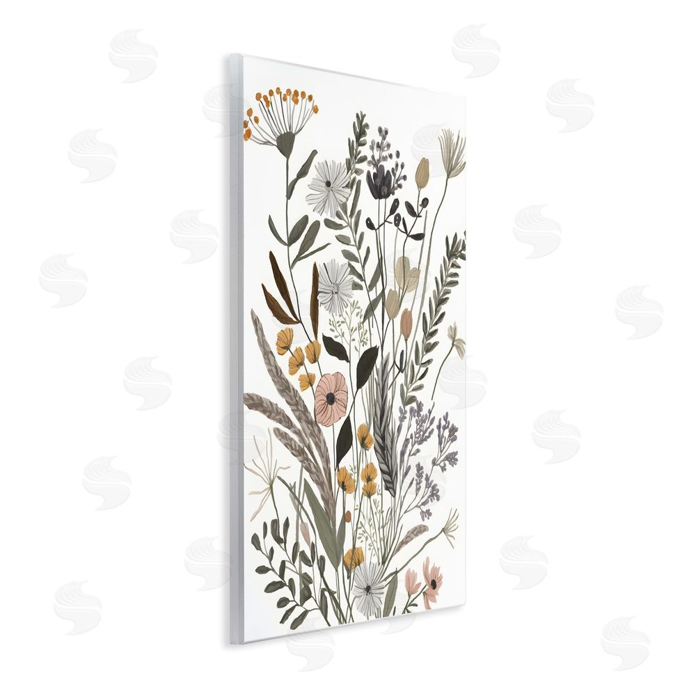 Petal Prints Design Modern Woodland Herbs Wall Plaque Art Print
