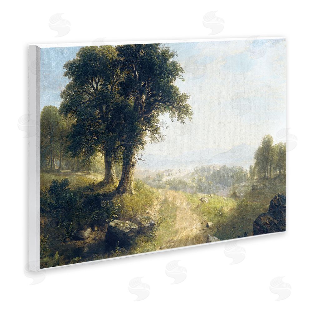 Stupell Studio Classic Rural Oak Landscape Wall Plaque Art Print