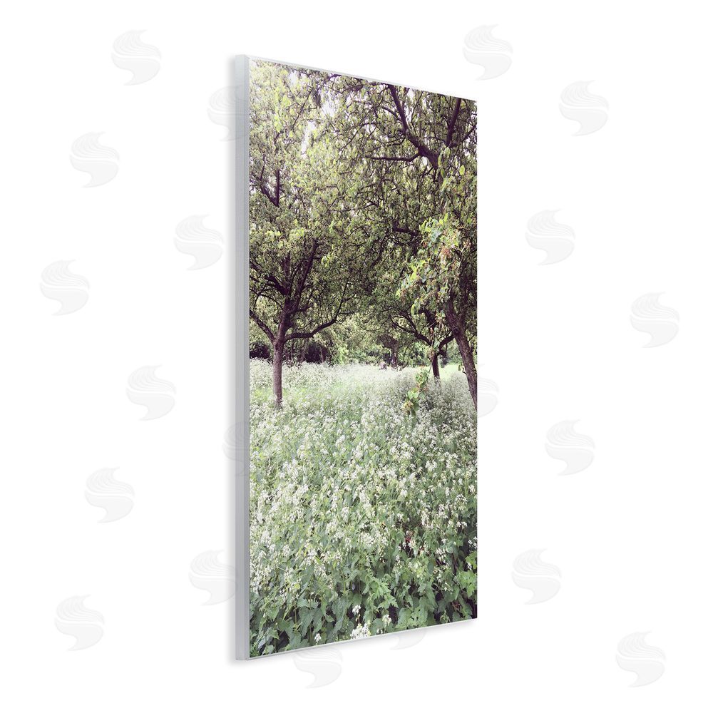 Sarah Jane Lush Meadow Trees Wall Plaque Art Print