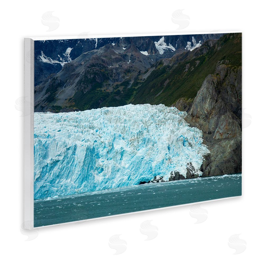 Daniel Sproul Frozen Glacier Photography Wall Plaque Art Print