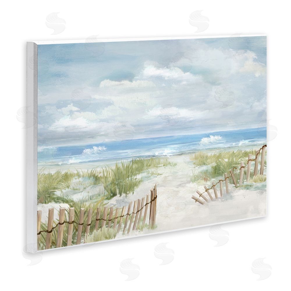 Carson Lyons On The Island Landscape Wall Plaque Art Print