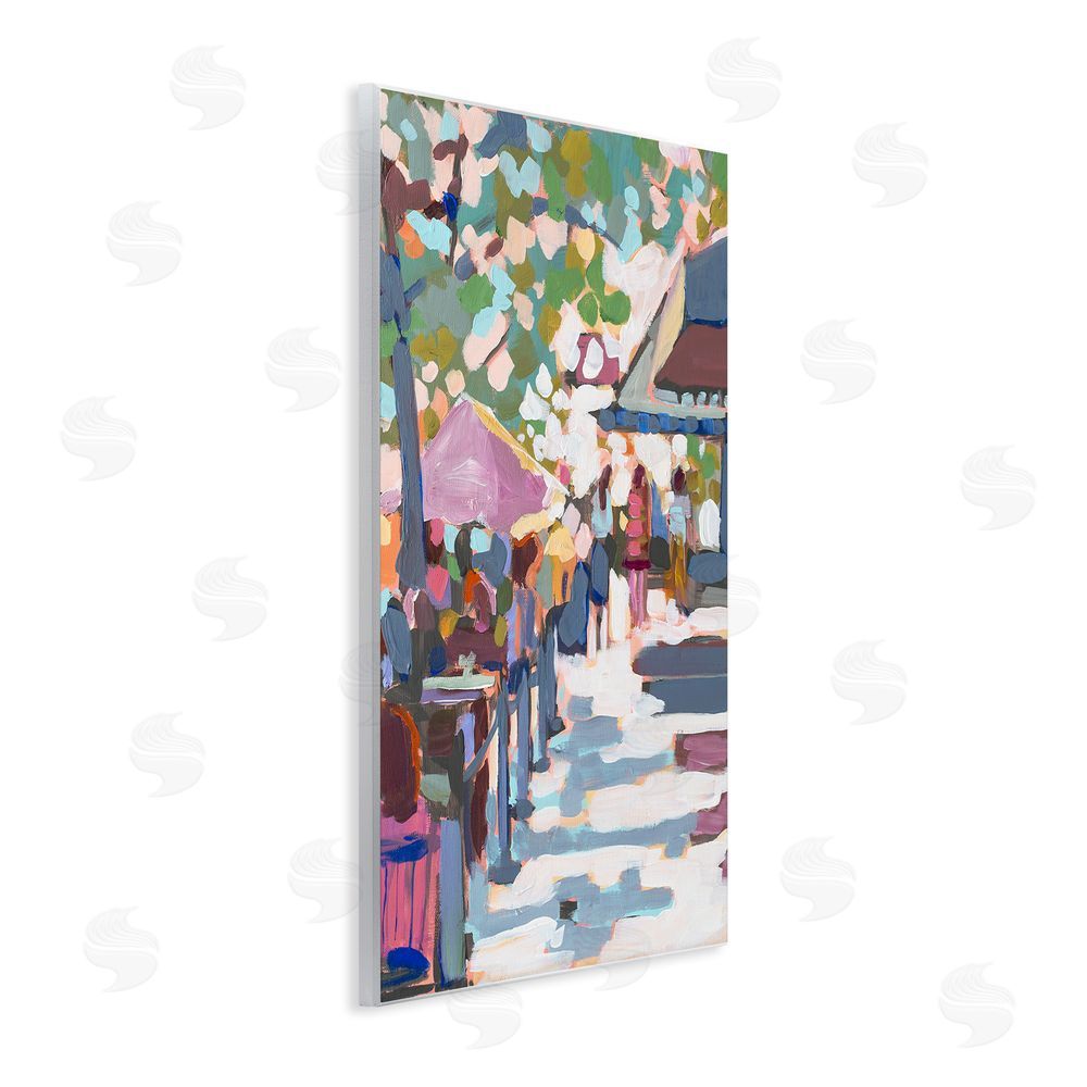 Jenny Westenhofer Abstract City Market Wall Plaque Art Print