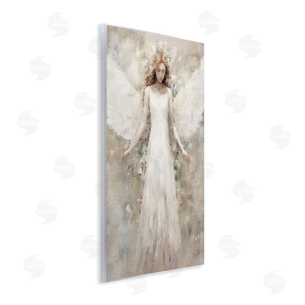 Riley B Soft Abstract Angel Wall Plaque Art Print