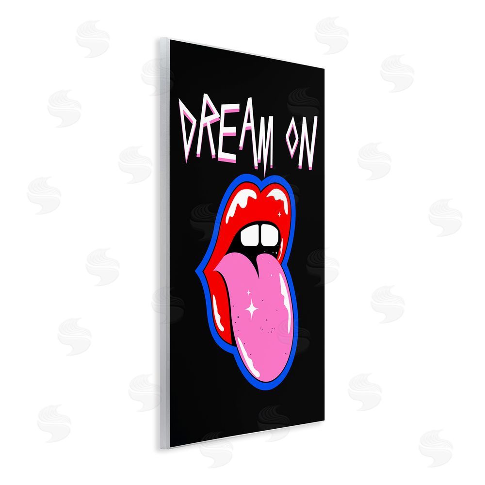 House of Lulu Dream On with Music Symbol Wall Plaque Art Print