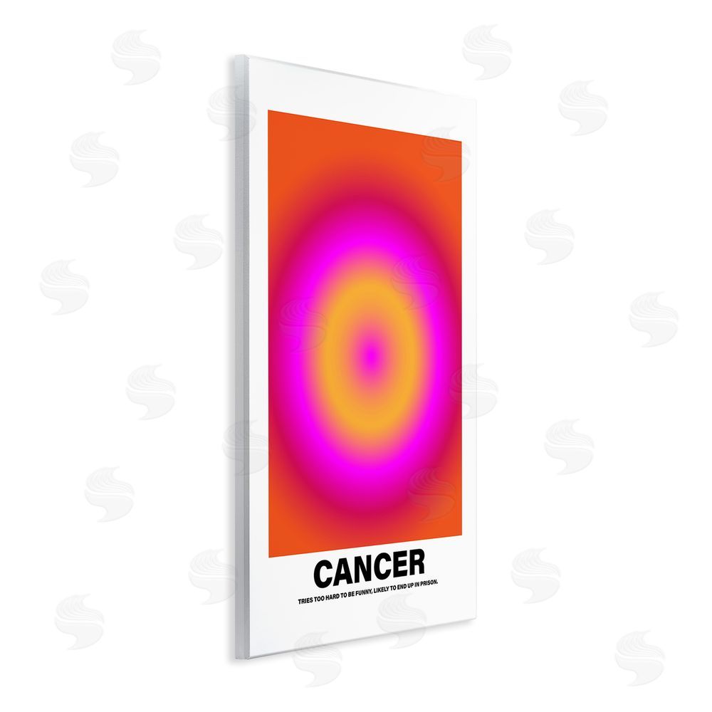 House of Lulu Funny Cancer Astrology Wall Plaque Art Print