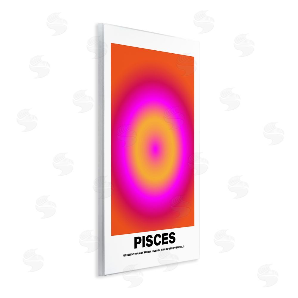 House of Lulu Funny Pisces Astrology Wall Plaque Art Print