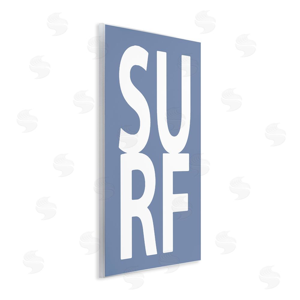 Jamie MacDowell Nautical Surf Text Wall Plaque Art Print