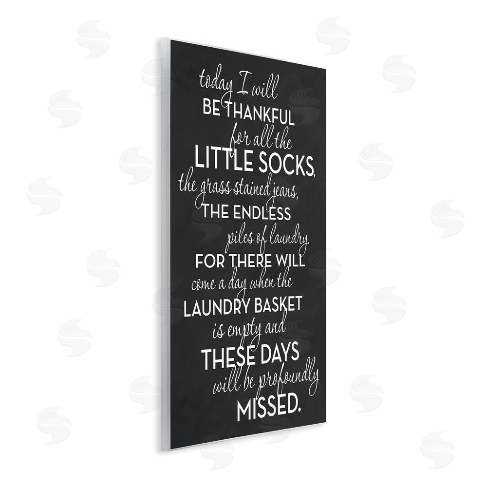 Lettered and Lined Family Parenting Phrase Wall Plaque Art Print