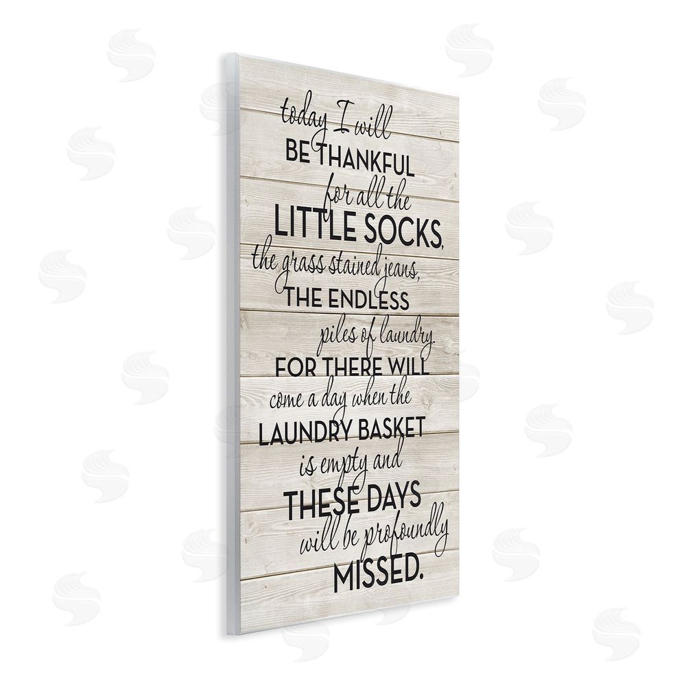 Lettered and Lined Rustic Parenting Phrase Wall Plaque Art Print