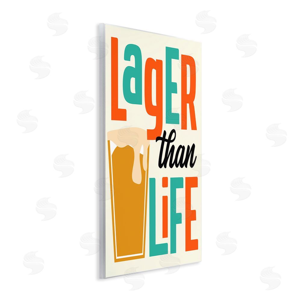 Anna Quach Vintage Lager Than Life Wall Plaque Art Print