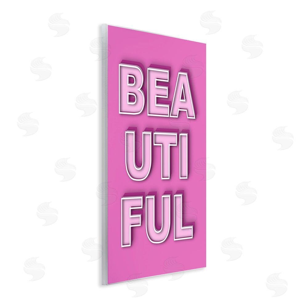 Martina Pavlova Bold Motivational Beautiful Text Wall Plaque Art Print