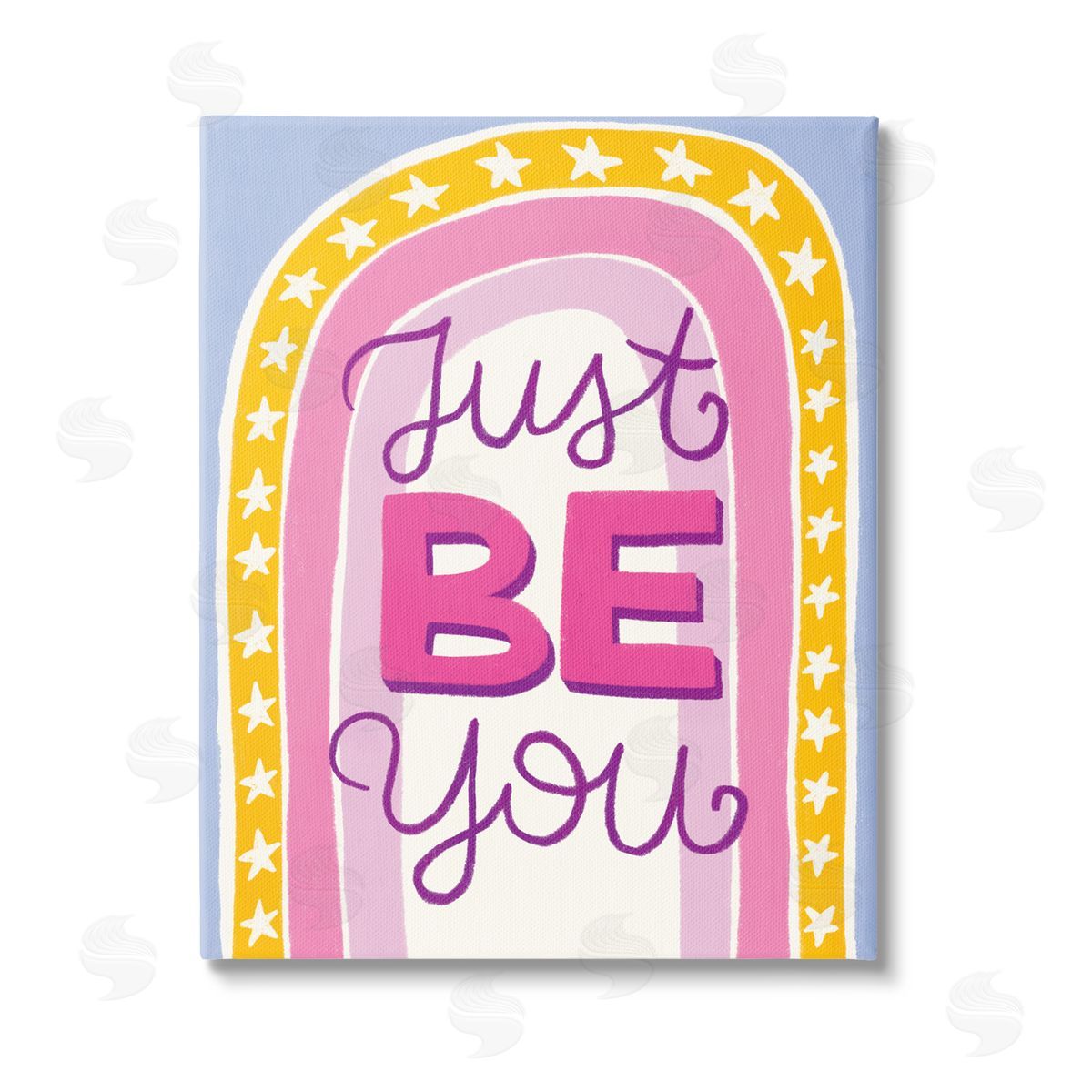Kristina Hultkrantz Just Be You Inspirational Stretched Canvas Wall Art Print