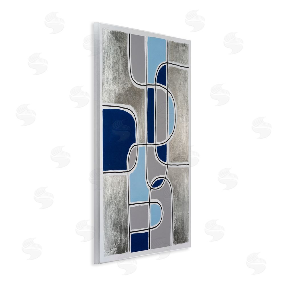Michael Willett Alternating Centric Shapes Wall Plaque Art Print