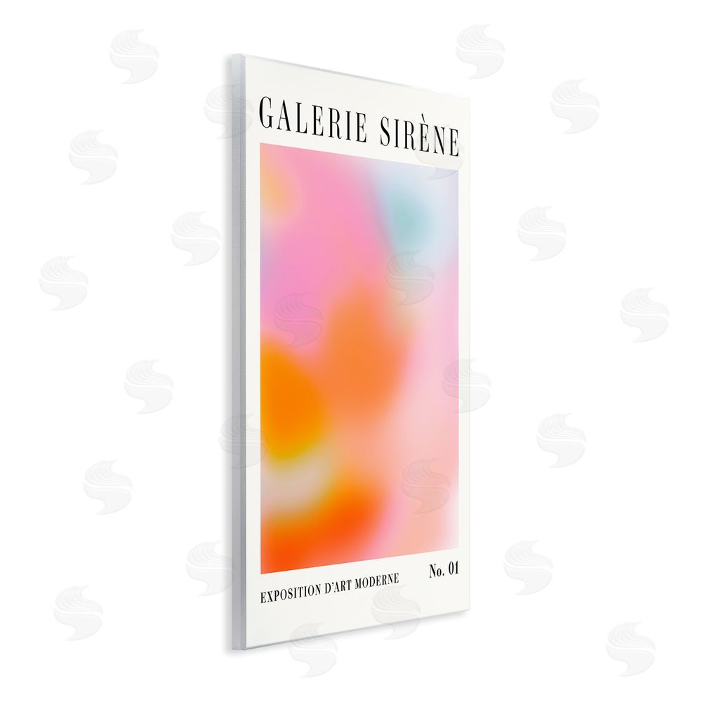 Victoria Barnes Bold Ombre Pattern Wall Plaque Art Print