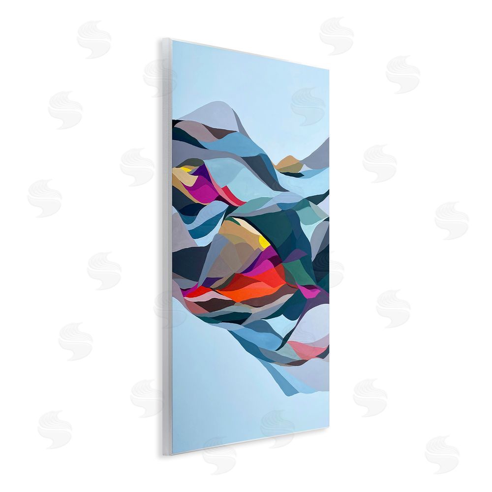 Erika Gehringer Flowing Geometric Shapes Wall Plaque Art Print