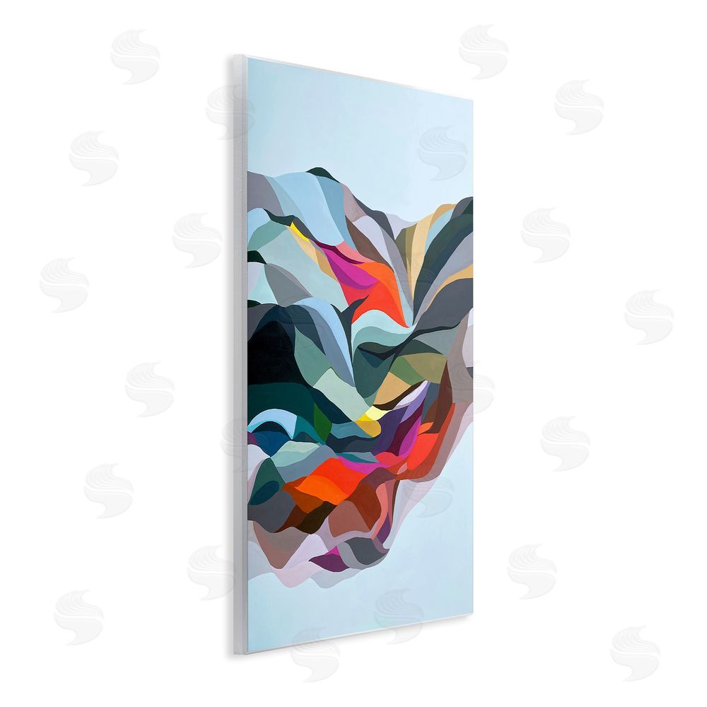 Erika Gehringer Alternating Geometric Shapes Wall Plaque Art Print