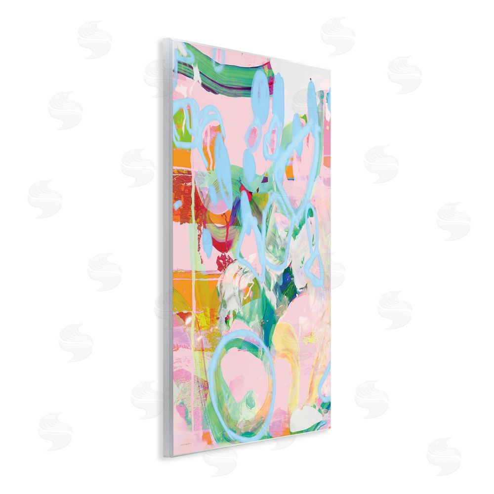 Kamdon Kreations Pastel Abstract Expression Wall Plaque Art Print