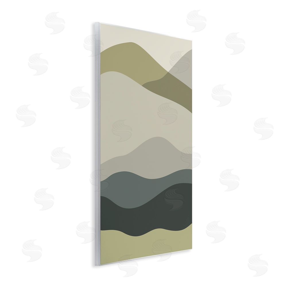 Stupell Studio Modern Countryside Hills Wall Plaque Art Print