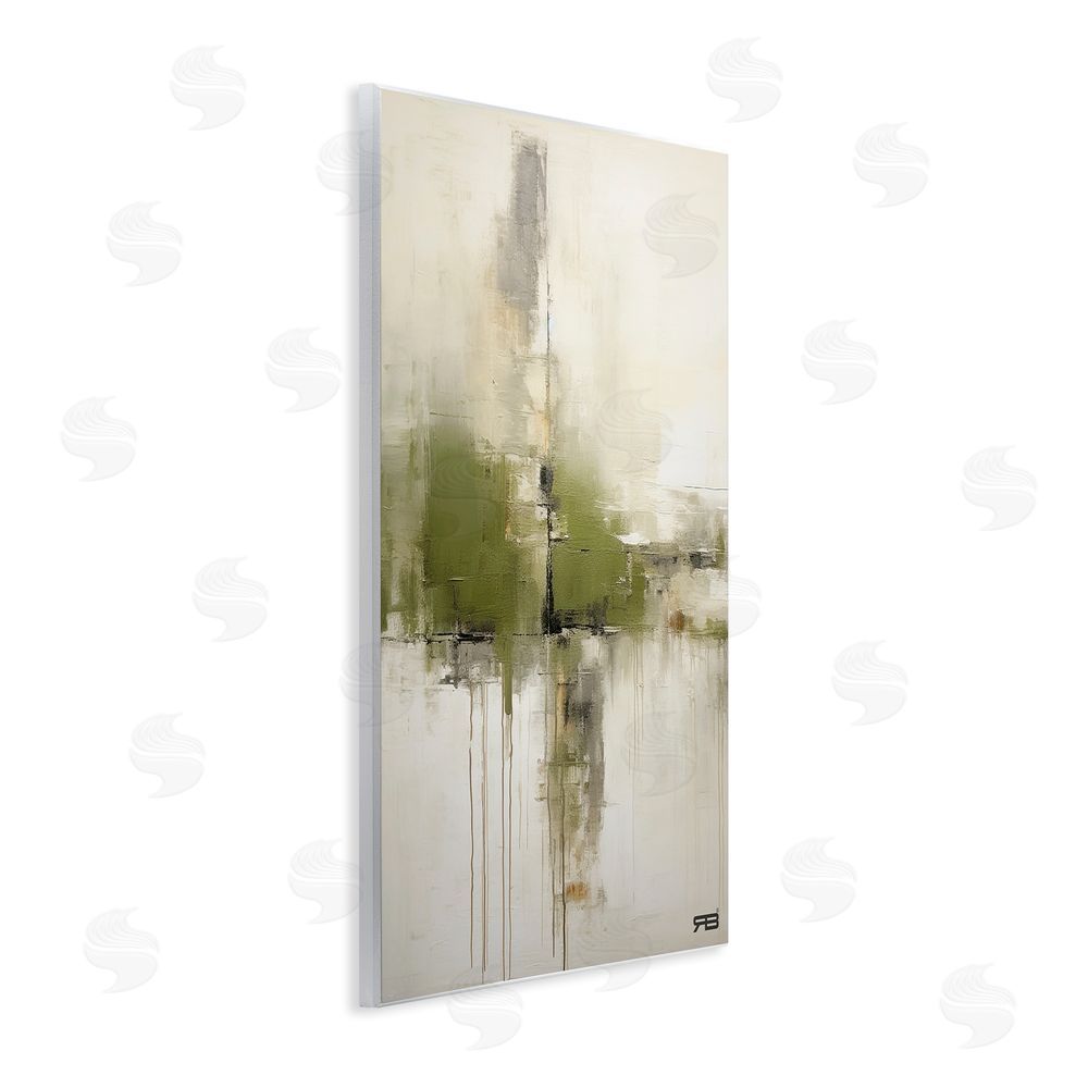 RB Modern Paint Drip Horizon Wall Plaque Art Print