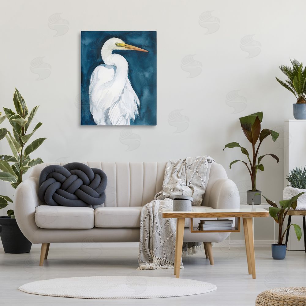 Grace Popp Sea Bird Portrait Canvas Wall Art Print in Room