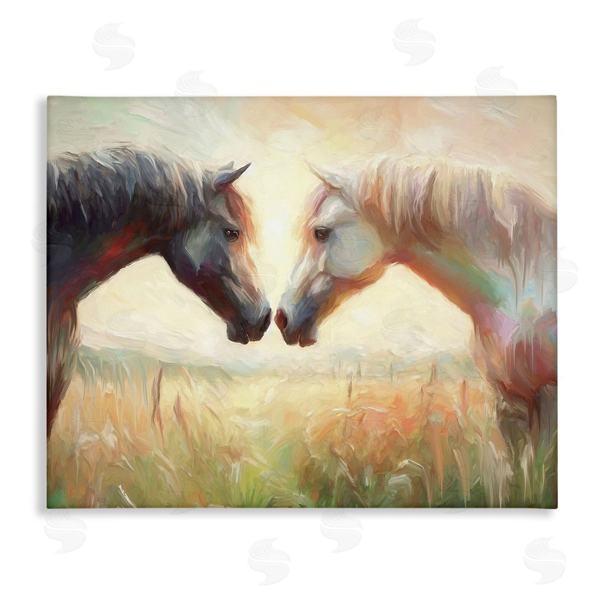 Ramona Murdock Sunlit Horse Pair