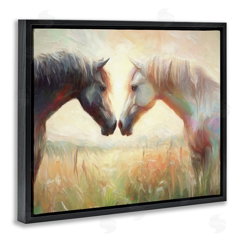 Ramona Murdock Sunlit Horse Pair