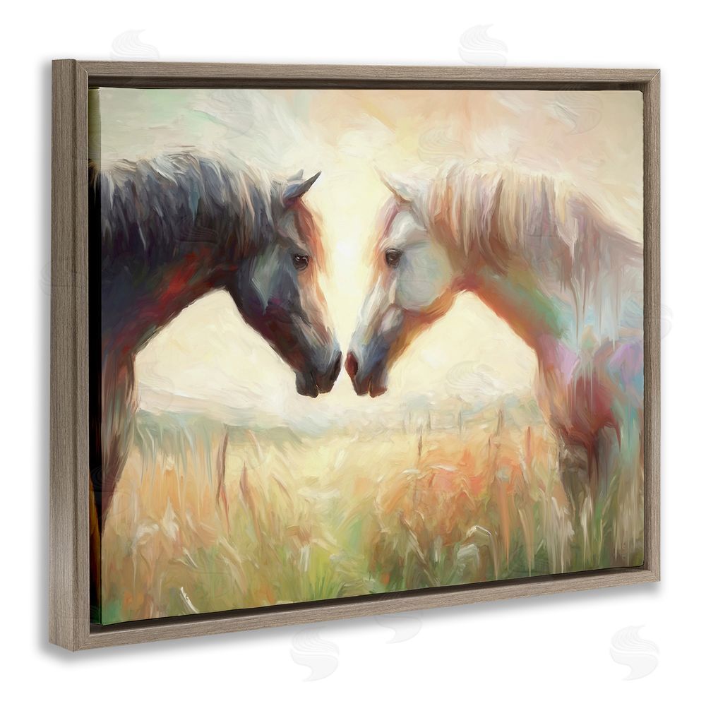 Ramona Murdock Sunlit Horse Pair