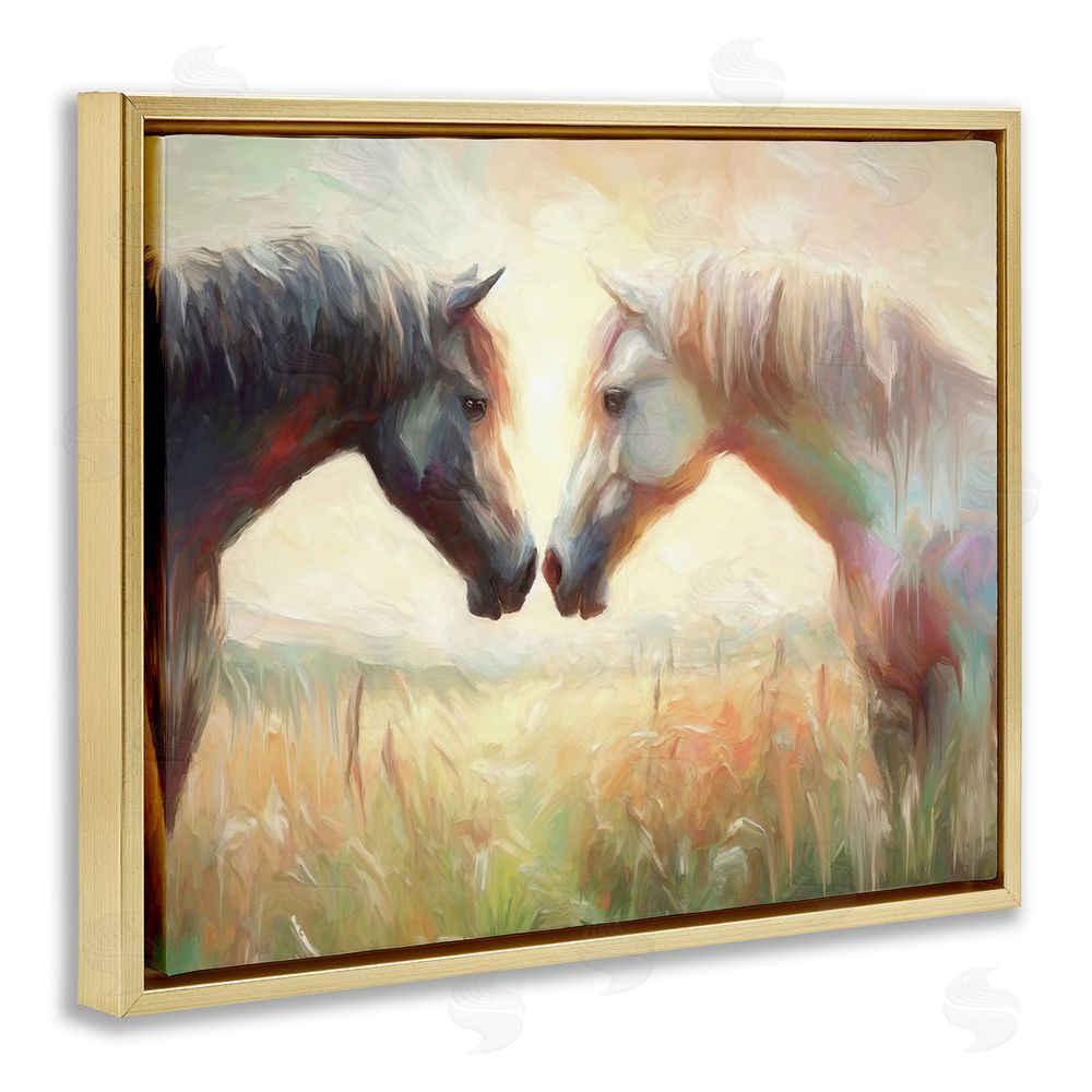 Ramona Murdock Sunlit Horse Pair