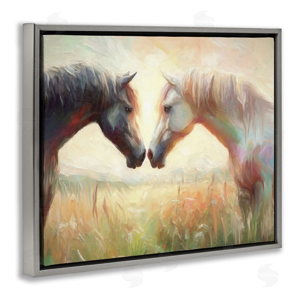 Ramona Murdock Sunlit Horse Pair
