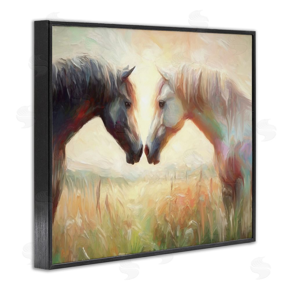 Ramona Murdock Sunlit Horse Pair